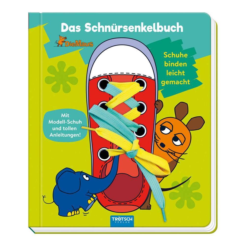 Image of Trötsch die Maus Das Schnürsenkelbuch Pappenbuch