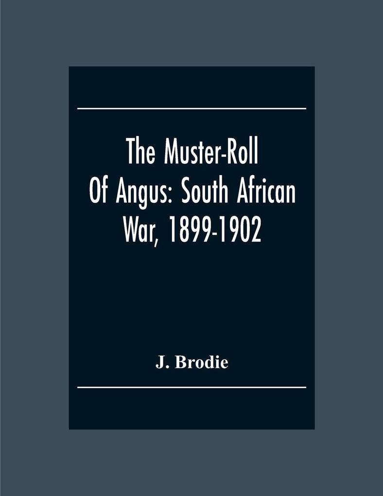 The Muster-Roll Of Angus