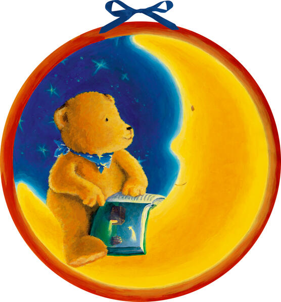 Coppenrath - Der Mondbär im Weihnachtshimmel Wand-Adventskalender