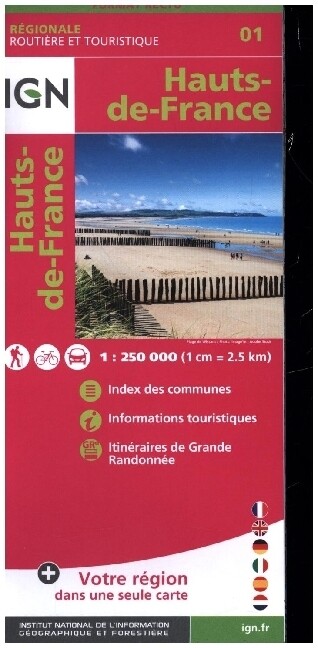 Hauts de France 1:250 000