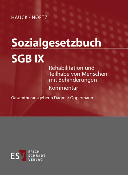 Sozialgesetzbuch (SGB) IX: Rehabilitation und Teilhabe von Menschen mit Behinderungen - Einzelbezug