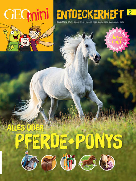 GEO mini Entdeckerheft 2/2016 - Alles über Pferde + Ponys