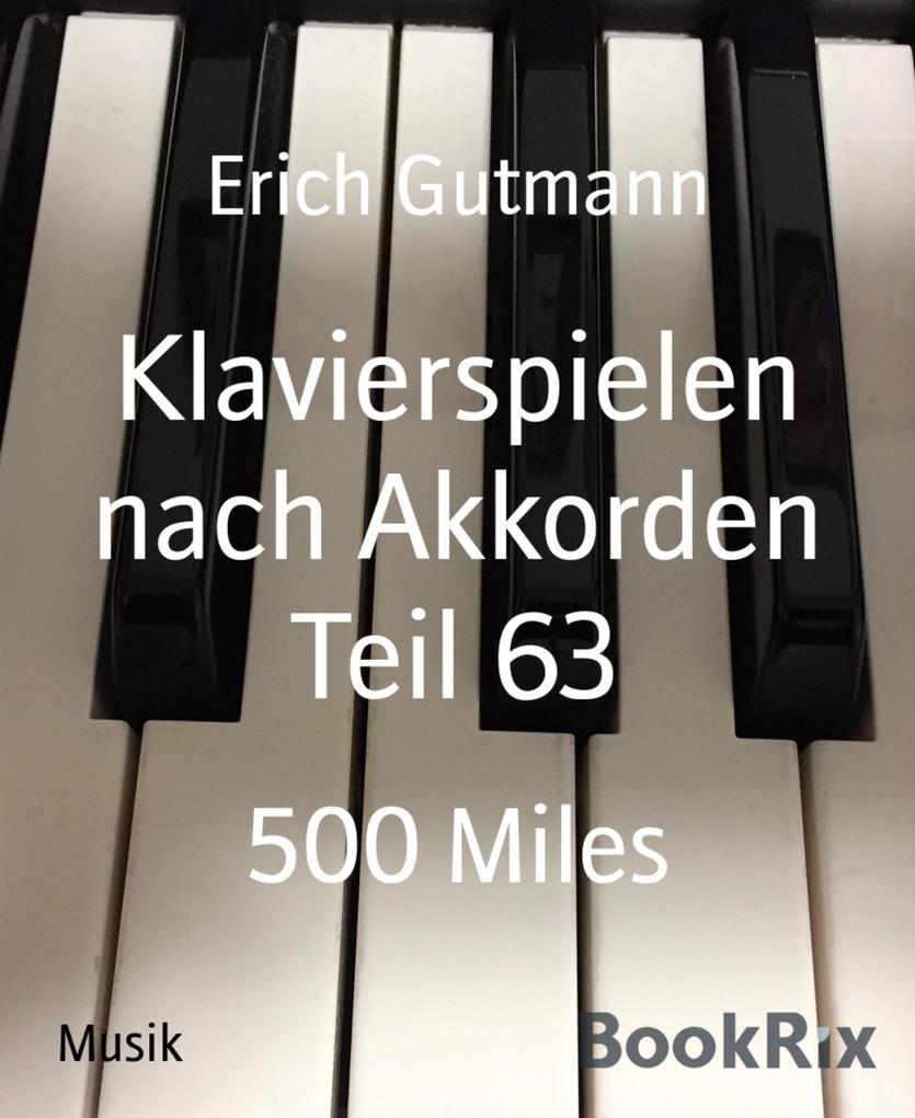 Klavierspielen nach Akkorden Teil 63