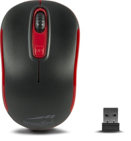SPEEDLINK CEPTICA Mouse - Wireless black-red