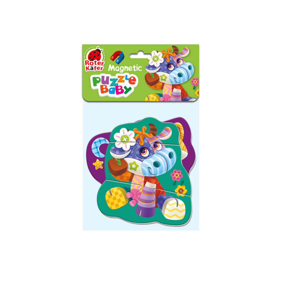 Magnetic Puzzle Baby Kuh-Katze (Kinderpuzzle)