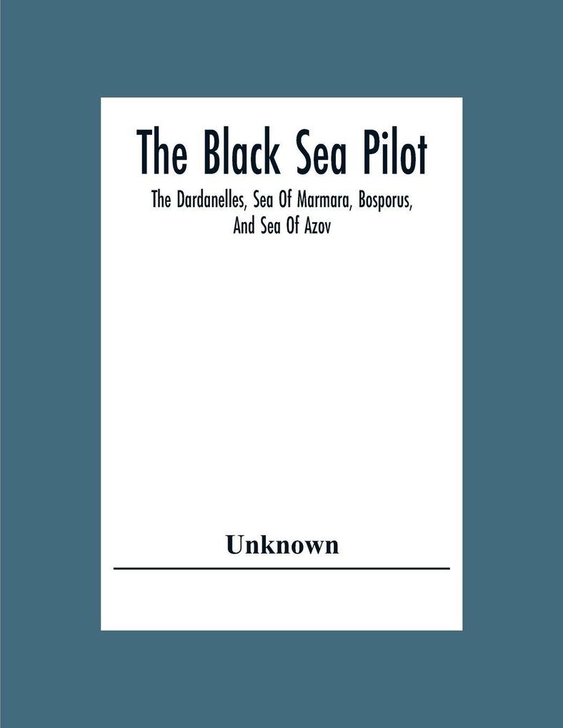 The Black Sea Pilot