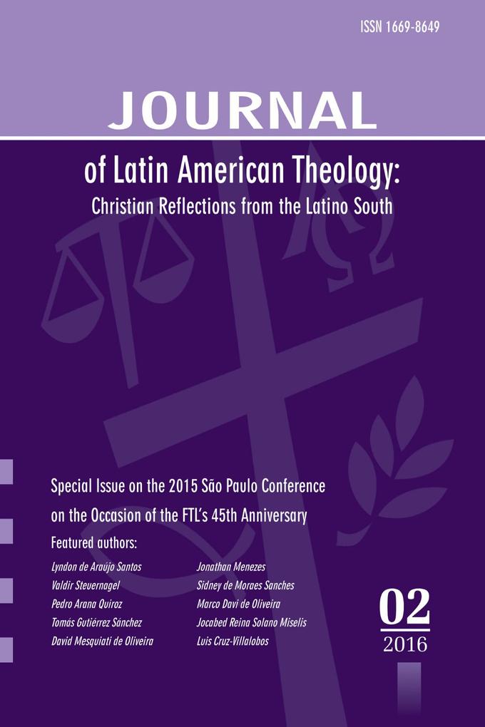 Journal of Latin American Theology Volume 11 Number 2