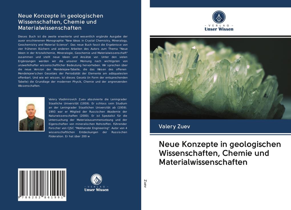 Neue Konzepte in geologischen Wissenschaften Chemie und Materialwissenschaften