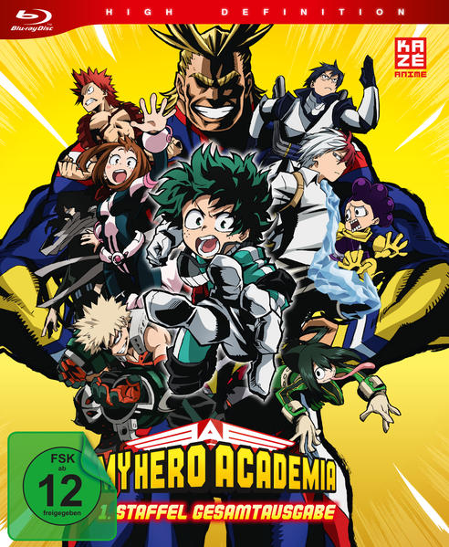 My Hero Academia - 1. Staffel - Gesamtausgabe - Blu-ray-Box (3 Blu-rays) [Deluxe Edition]