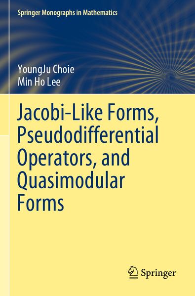 Jacobi-Like Forms Pseudodifferential Operators and Quasimodular Forms