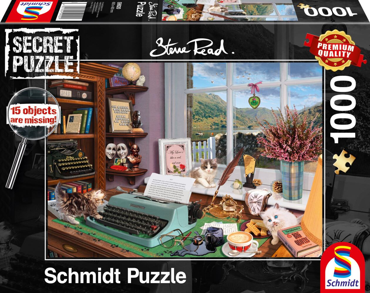 Image of Am Schreibtisch Puzzle 1.000 Teile