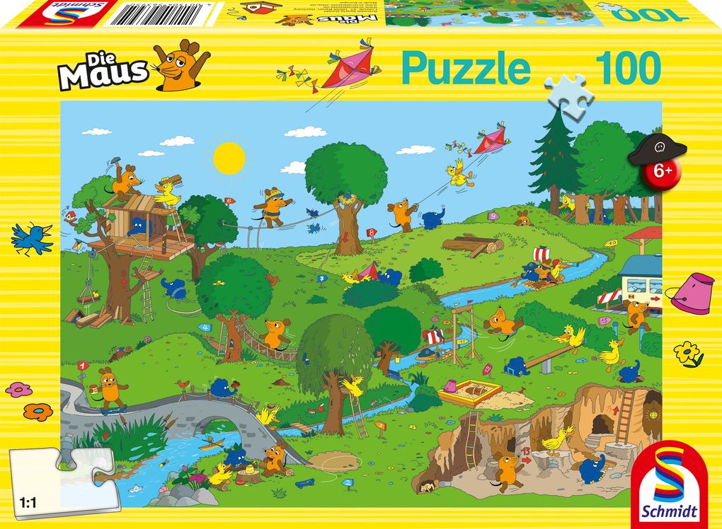 Image of Die Maus, Im Spielpark (Kinderpuzzle)