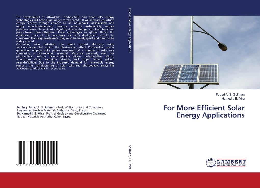 For More Efficient Solar Energy Applications