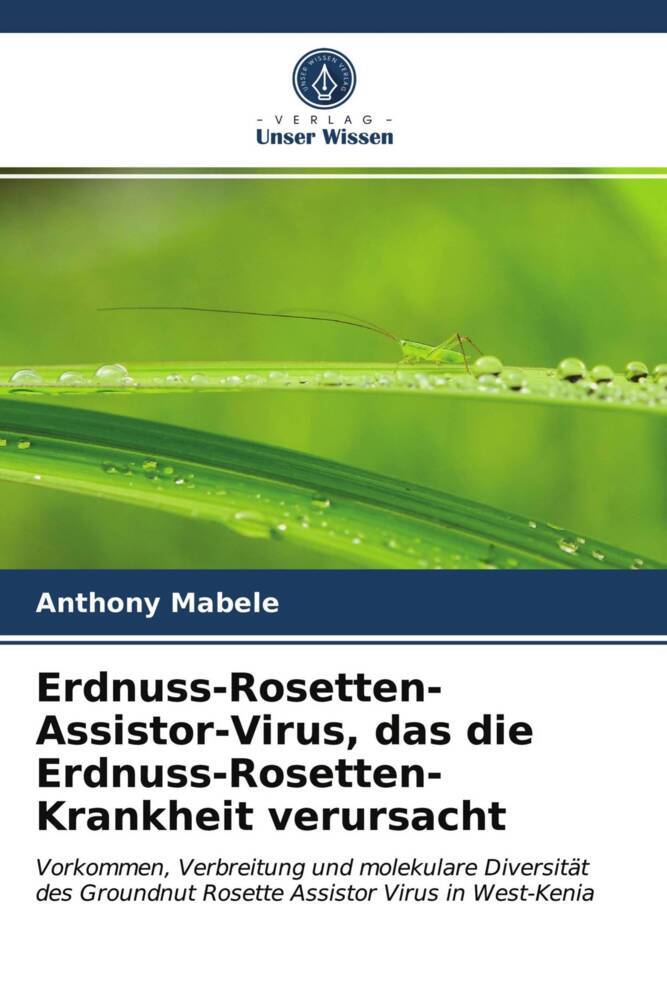 Erdnuss-Rosetten-Assistor-Virus das die Erdnuss-Rosetten-Krankheit verursacht