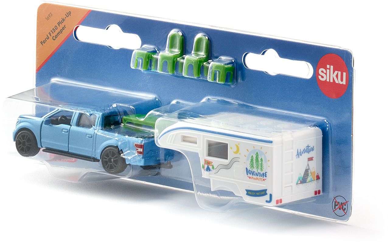 Image of SIKU - Ford F150 Pick-Up Camper