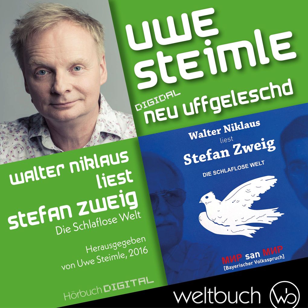 Walter Niklaus liest Stefan Zweig 'Die schlaflose Welt'