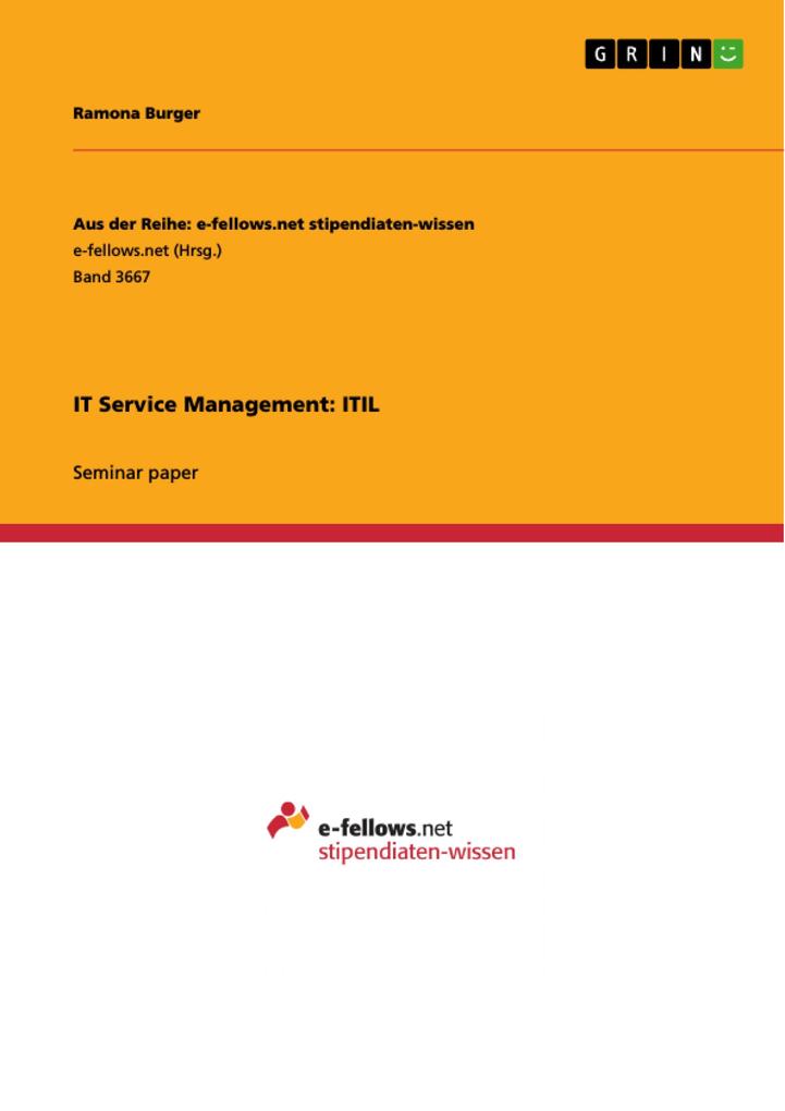 IT Service Management: ITIL