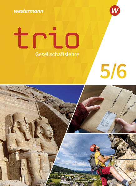Trio Gesellschaftslehre 5 / 6. Schulbuch. Für Gesamtschule und Realschule plus in Rheinland-Pfalz