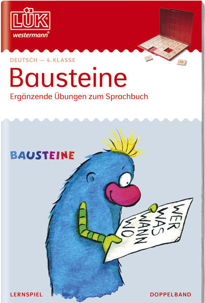 LÜK. Deutsch. 4. Klasse. Bausteine - Ergänzende Übungen zum Sprachbuch (Doppelband)
