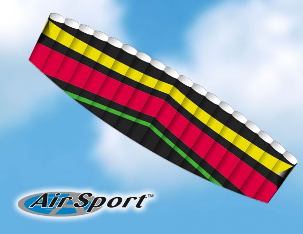 Paul Günther 1040 - Lenkdrachen Tornado 200 Air Sport Maxi-Parafoil Drachen 200x54cm