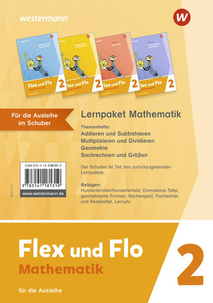 Flex und Flo 2. Paket Mathematik: Für die Ausleihe. Rheinland-Pfalz