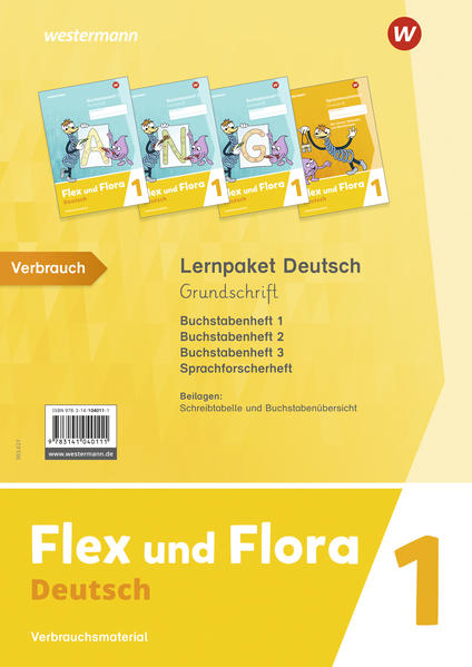 Flex und Flora 1. Paket Deutsch 1 GS (Grundschrift)