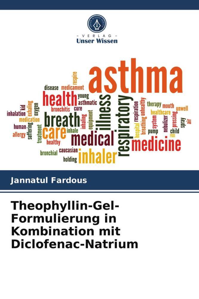 Theophyllin-Gel-Formulierung in Kombination mit Diclofenac-Natrium