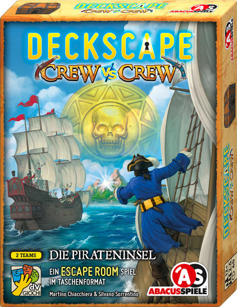 Image of ABACUSSPIELE Deckscape Crew vs. - Die Pirateninsel