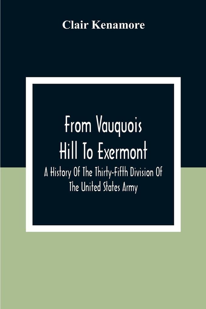 From Vauquois Hill To Exermont