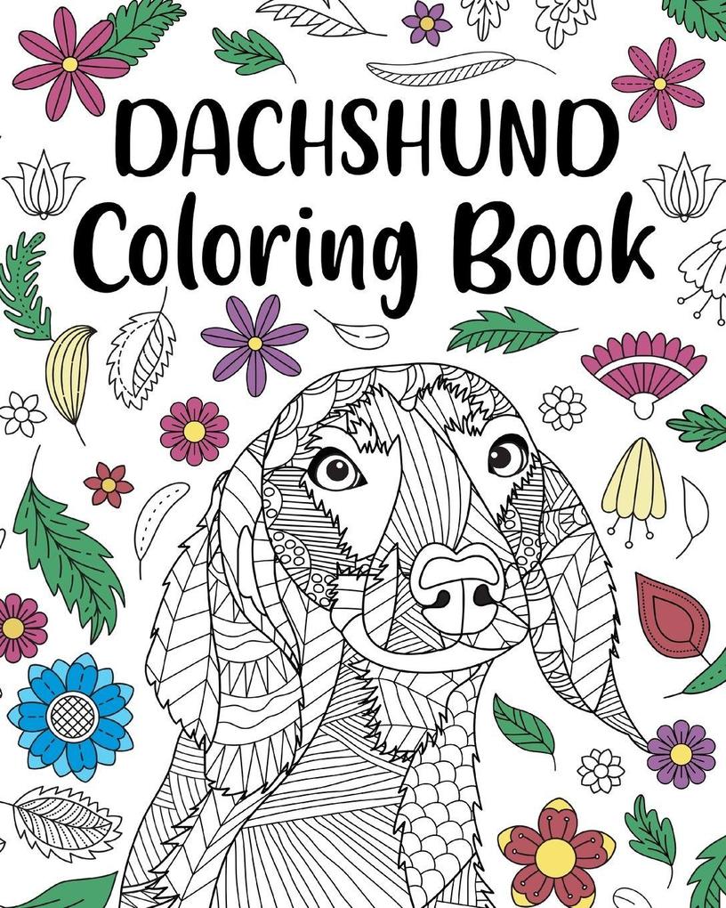 Dachshund Coloring Book