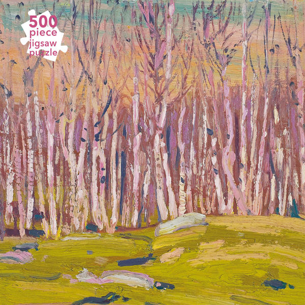 Adult Jigsaw Puzzle Tom Thomson: Silver Birches (500 Pieces)