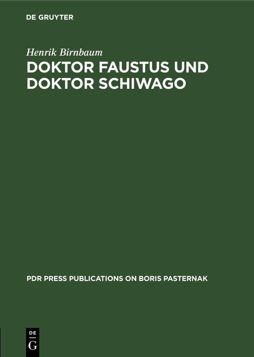 Doktor Faustus und Doktor Schiwago