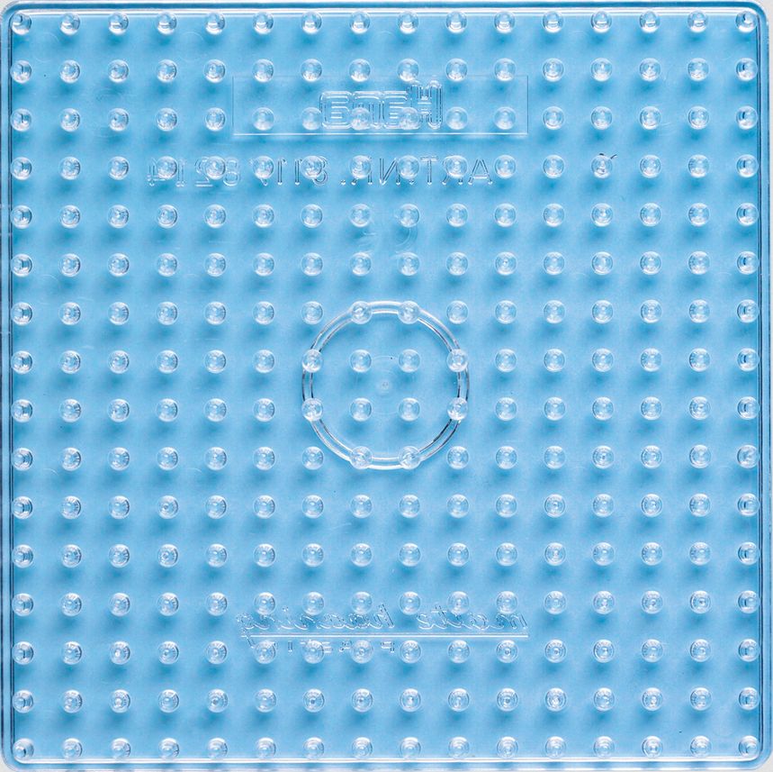 Hama Stiftplatte , großes Quadrat, , transparent