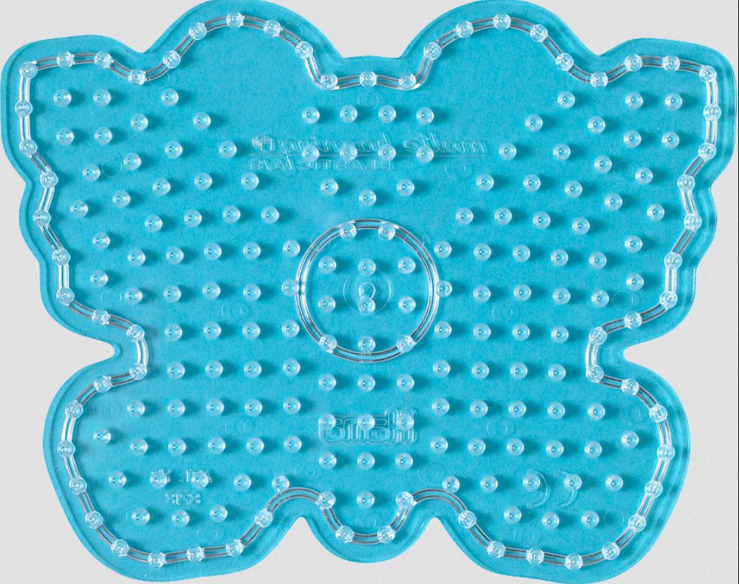 Hama - Maxi transparente Stiftplatte - Schmetterlinge