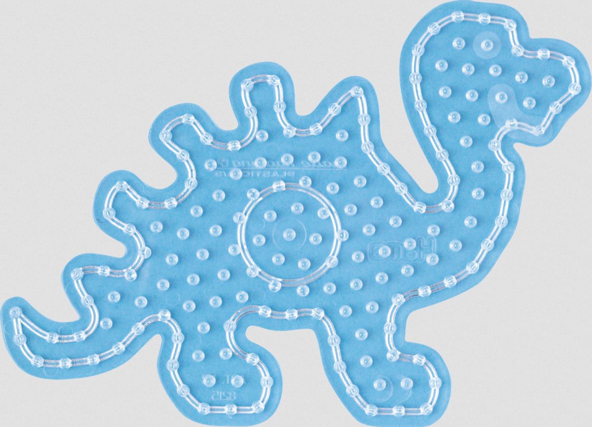 Hama - Maxi transparente Stiftplatte - Dinosaurier
