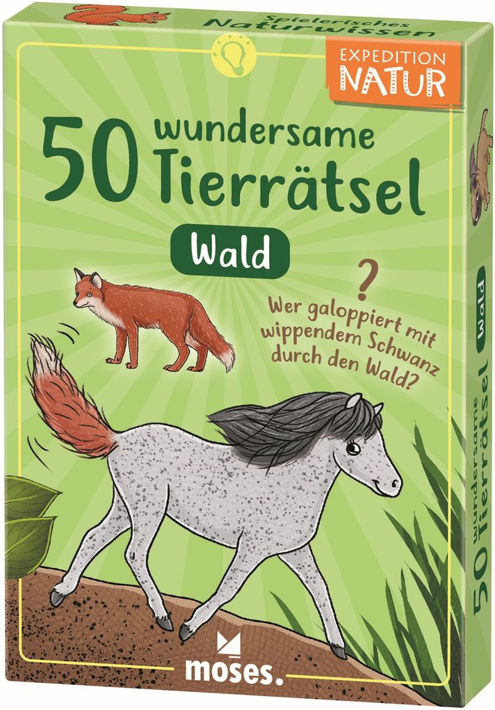 50 wundersame Tierrätsel - Wald