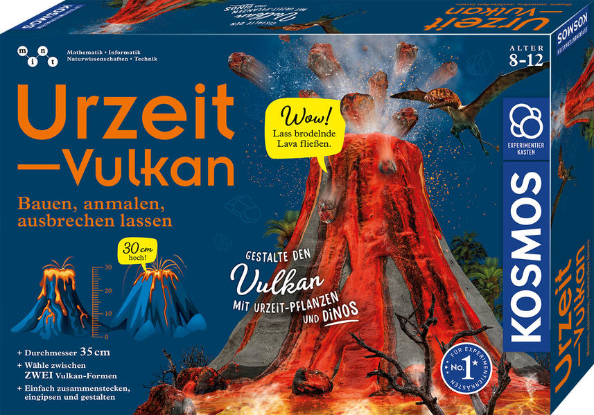 Image of Kosmos Experimentierkasten »Urzeit-Vulkan«, Made in Germany