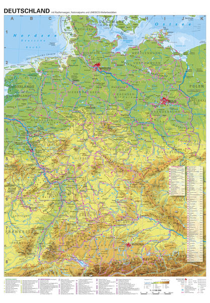 Deutschland Radfernwege