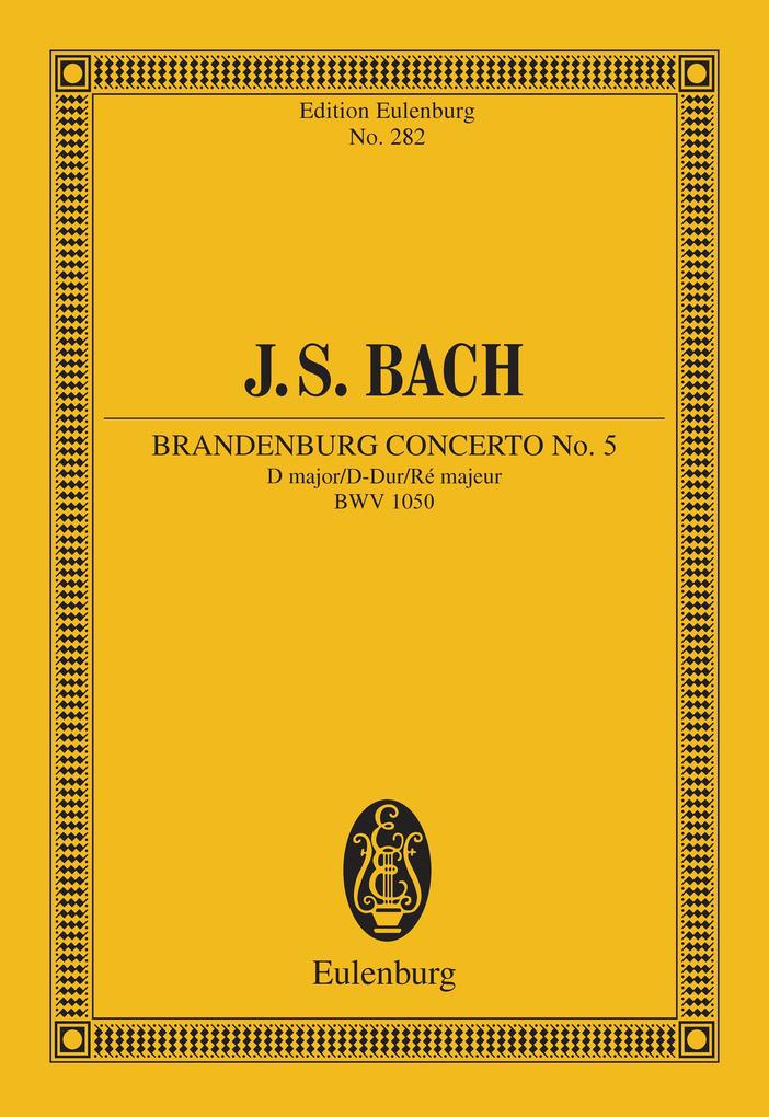 Brandenburg Concerto No. 5 D major