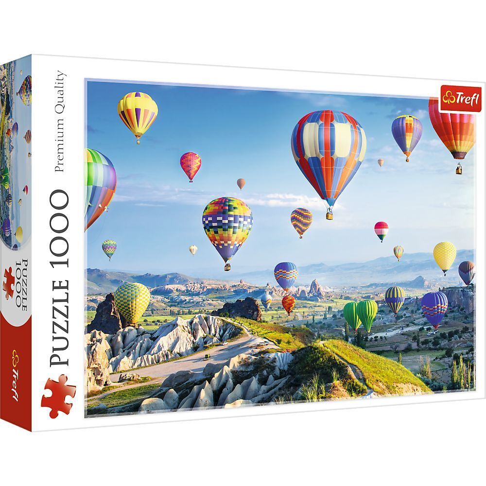 Trefl - Puzzle - Luftballons über Cappadocia 1000 Teile