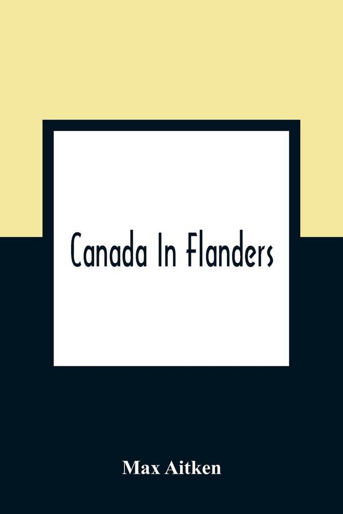 Canada In Flanders