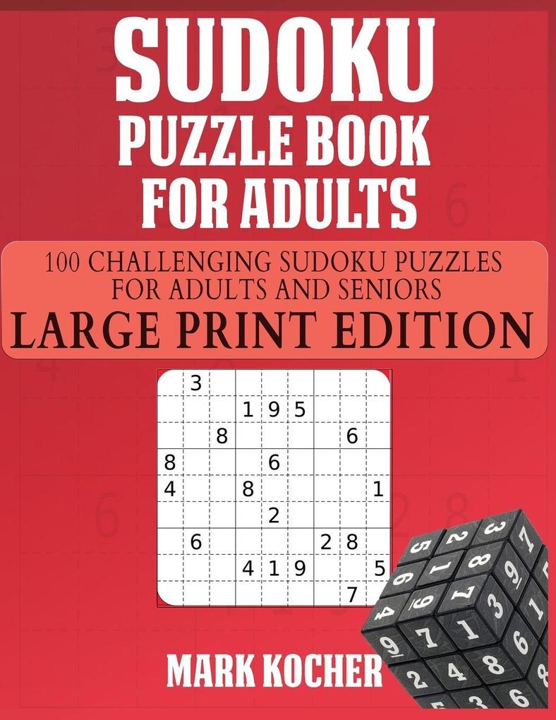 SUDOKU PUZZLE BOOK FOR ADULTS