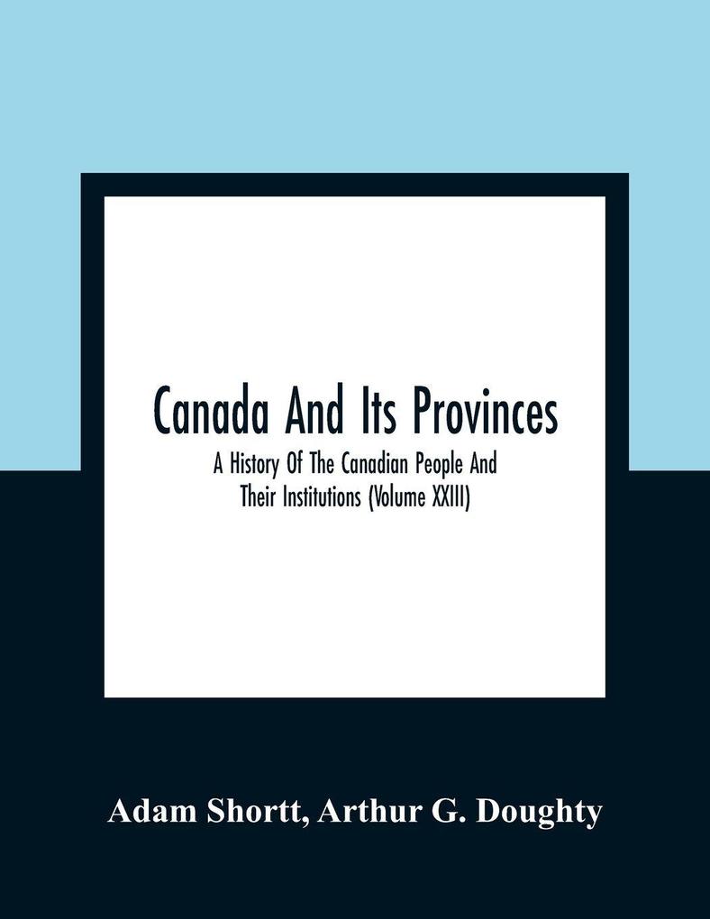 Canada And Its Provinces