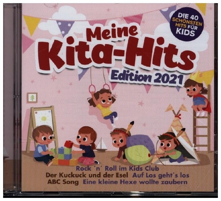 Meine Kita Hits Edition 2021 - die 40 schönsten Hits für Kids 2 CD