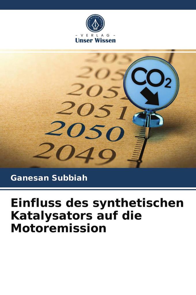Einfluss des synthetischen Katalysators auf die Motoremission