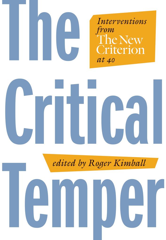 The Critical Temper