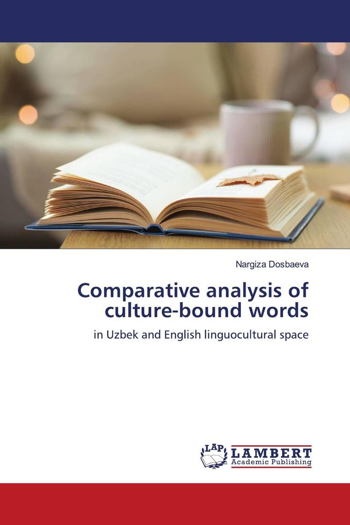Comparative analysis of culture-bound words