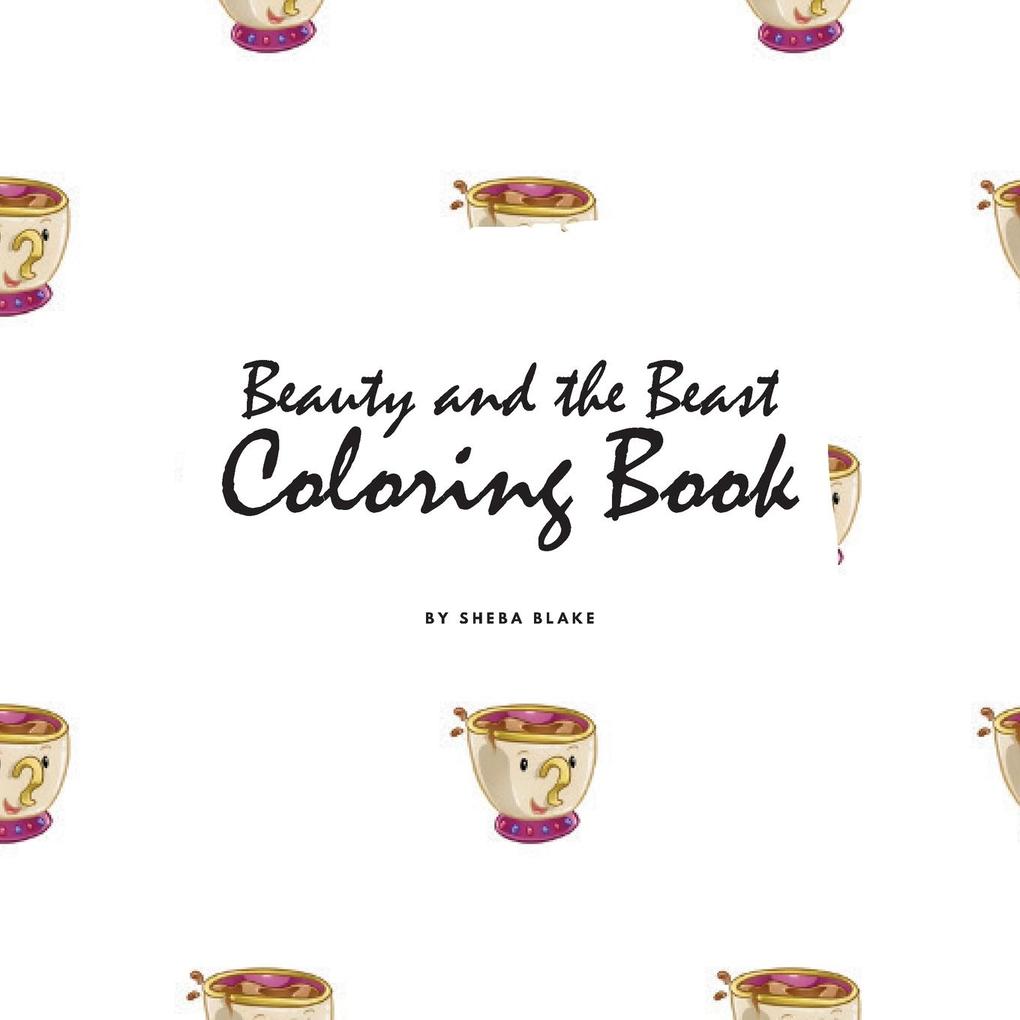 Beauty and the Beast Coloring Book for Children (8.5x8.5 Coloring Book / Activity Book)