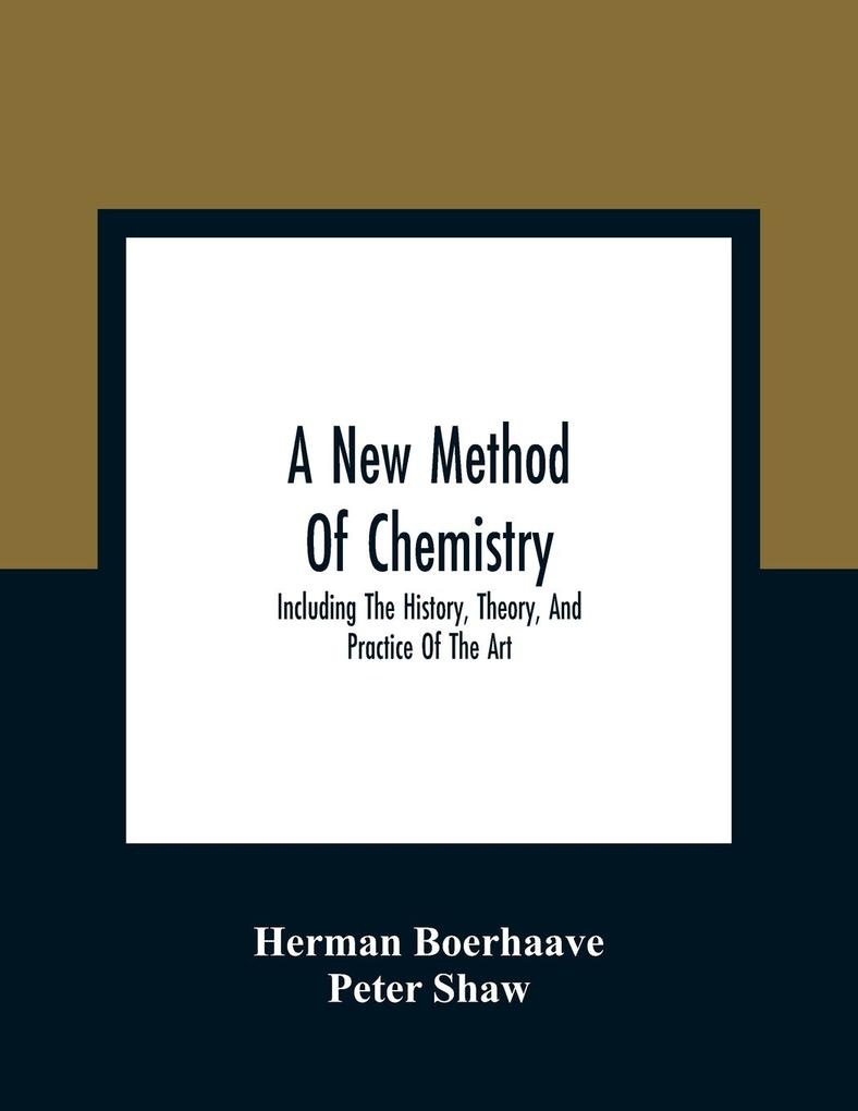 A New Method Of Chemistry