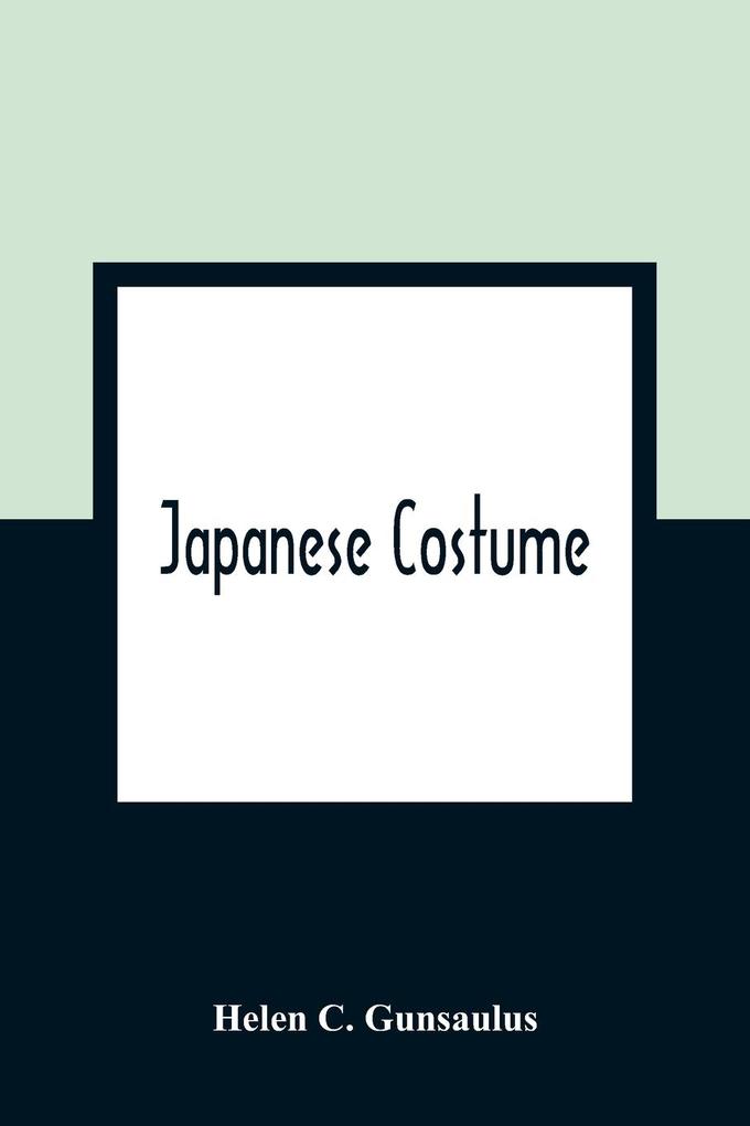 Japanese Costume